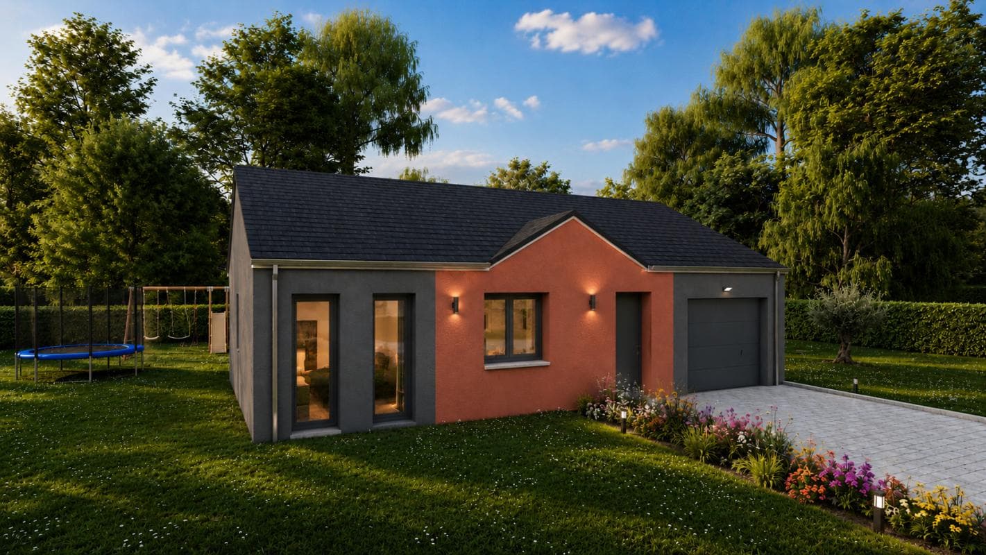 Photo 1 - PROJET MAISON + TERRAIN à Uruffe