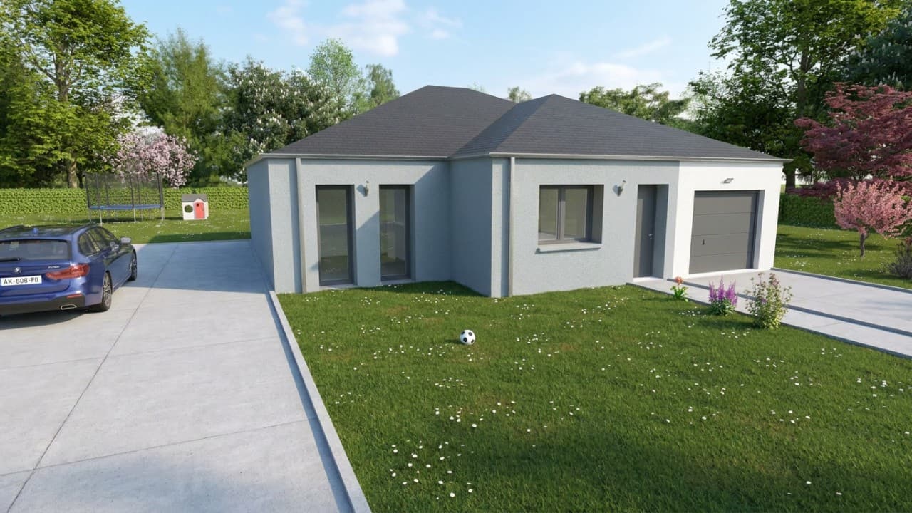 Photo 1 - PROJET MAISON+TERRAIN A MONTIGNY-SUR-CHIERS