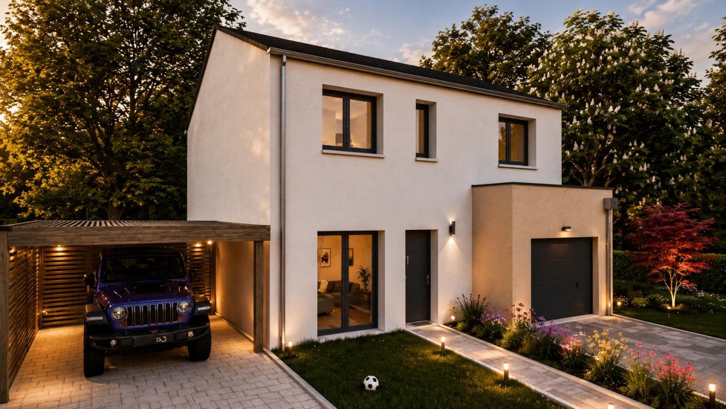 Photo 1 - PROJET MAISON + TERRAIN à Aumetz 57710