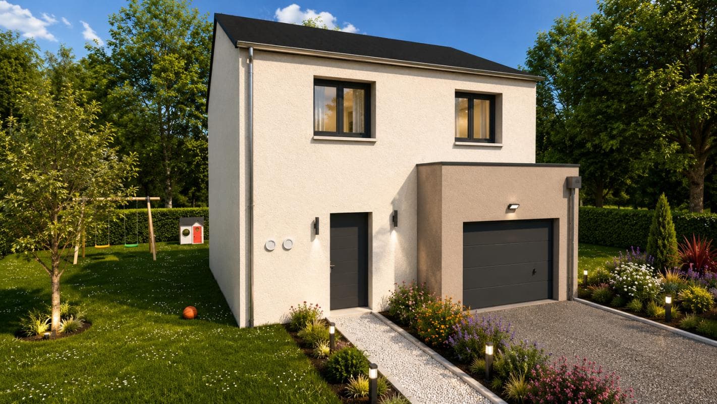 Photo 1 - Projet MAISON + terrain sur ROMBAS 57120