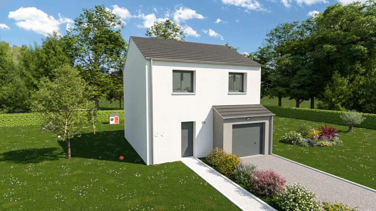 Photo 1 - PROJET MAISON+TERRAIN sur NEUFCHEF 57700